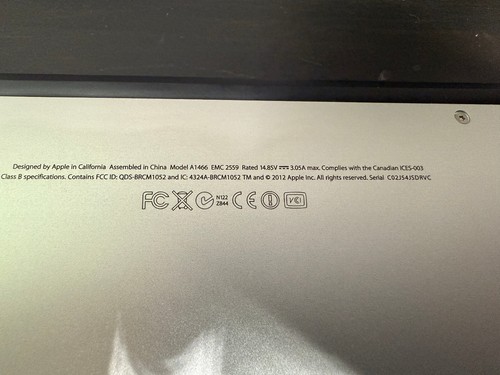 Apple MacBook Air (13.3", Intel i5, 4GB, 128GB SSD, A1466, Mid 2012, Catalina) - Picture 8 of 9