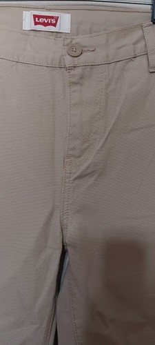 Levis Strauss 511 Chino Shorts Size 18 (Waist 29) Denim 100% Cotton Taupe NWOT - Picture 6 of 10