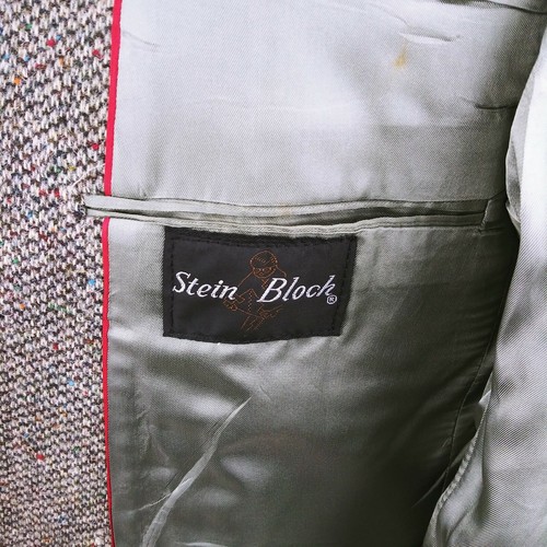 Stein Block Sportcoat 42R Men Welsh Tweed Pure Wool British Isles Blazer Jacket - Picture 10 of 10