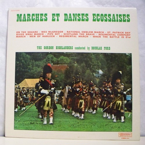 33T MARCHES DANSES ECOSSAISES Vinyl LP 12" The GORDON HIGHLANDERS -MUSIDISC 1078 - Imagen 6 de 6