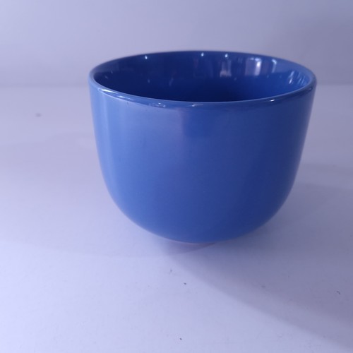 Taza azul cara divertida vintage grande sin marca - Imagen 4 de 6