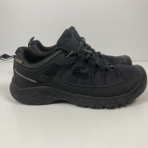 Keen Targhee Herren 11,5 EXP niedrig wasserdicht dreifach schwarz Arbeit Wanderschuh 1023023