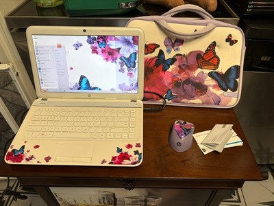 HP Pavillion G4 Butterfly Blossom Special Edition Laptop with Accessories
