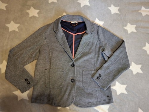 Cecil Jersey-Blazer Gr. L blau weiß gemustert, top - Bild 1 von 6