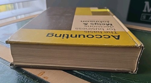 1967 Accounting The Basis For Business Decisions by Meigs & Johnson HC Book - Picture 5 of 18