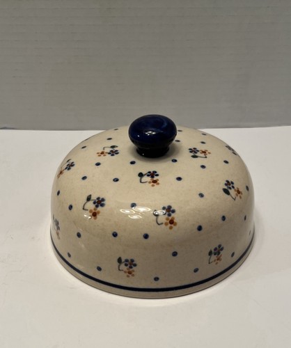 Bolaslawiec Poland Small Butter Or cheese cover - Picture 1 of 10