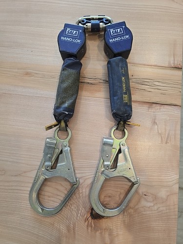 DBI-SALA Nano-Lok 6’ Twin Self Retracting Lifeline 3101280 - Picture 6 of 6