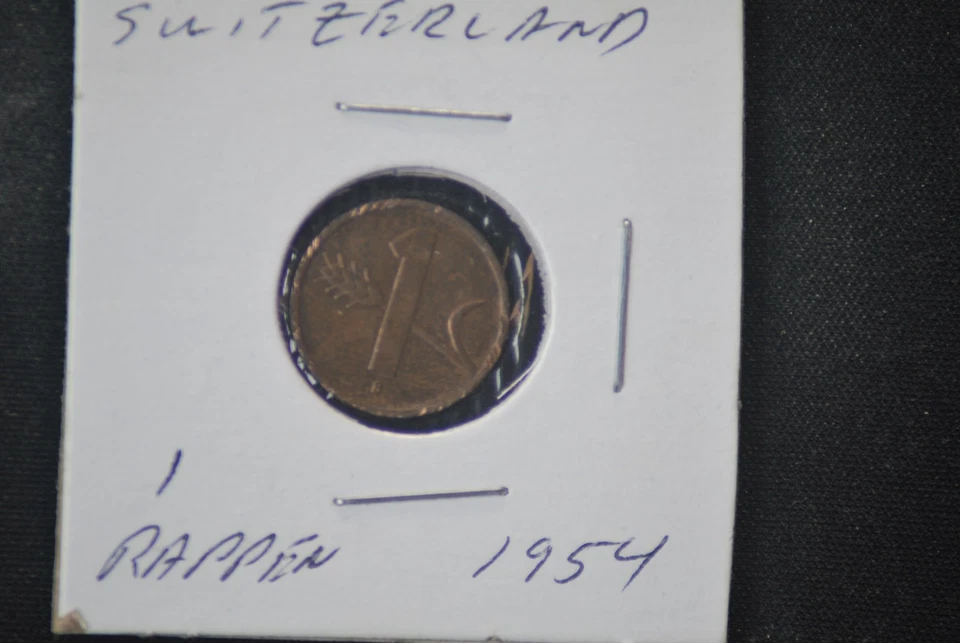 Switzerland 1 Rappen 1954 We combine Shipping - Image 2 of 2