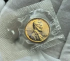 1957 Lincoln Wheat Cent Penny * Gem Proof Red * SEALED IN MINT CELLO * A376