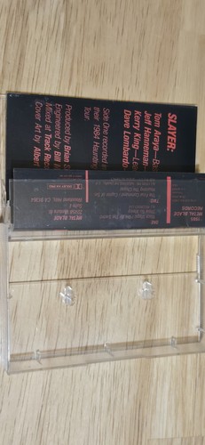 Slayer Live Undead,cassette,1985,metal blade records! - Picture 4 of 7