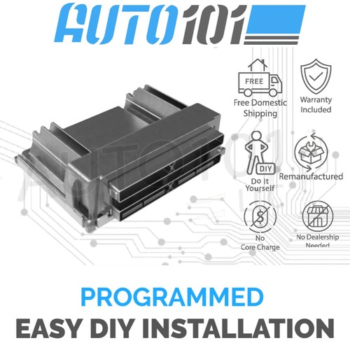 VIN Programmed 2004-2007 GMC Sierra Engine Computer PCM 89017750 GM - Picture 1 of 3