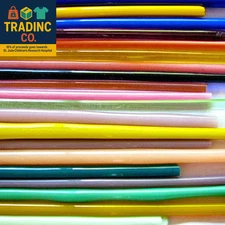 Handmade 1 Lb Sampler COE 104 Glass Rods, Lampwork, Beadmaking