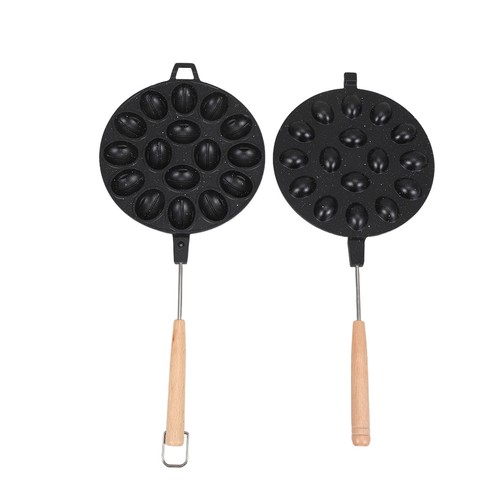  Plätzchenmaschine: Wiederverwendbare Walnuss Plätzchen Metall Backform - Schwerlast Aluminium - Bild 1 von 9