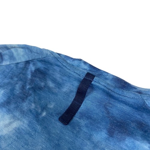 LULULEMON 'Always Agile' Mens Short Sleeve Athletic T-Shirt Medium Blue Tie-Dye - Picture 8 of 17