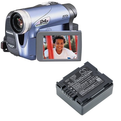 Battery Pack For Panasonic VDR-M50EG-S,VDR-M50PP,VDR-M53,VDR-M55 - 第 6/6 張圖片