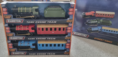 Teamsterz Street Kingz Tank Engine Train Light & Sound Vehicle Kids Gift