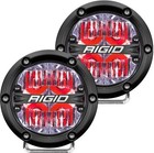 Rigid 36116 for 360-Series 4in LED Off-Road Drive Beam - Red Backlight 652-36116