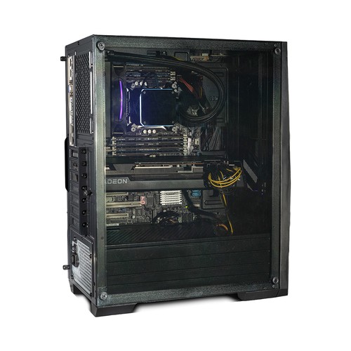 CAD Workstation PC Nvidia Quadro GPU / Wasserkühlung 14x 3.30 GHz CPU 128GB DDR4 - Bild 3 von 15