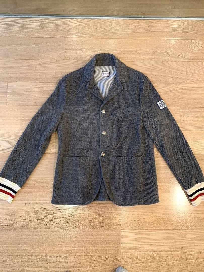 Moncler Gamme Bleu Knit Jacket in Lightweight Comfort