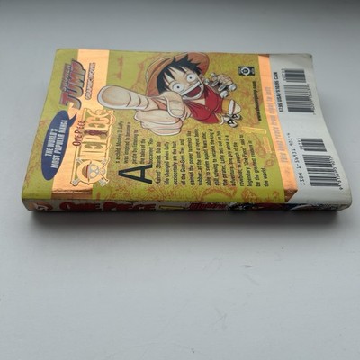 One Piece Volume 1 Shonen Jump Gold Foil Manga Book English (4th