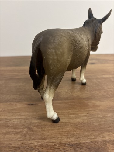 Vintage Toy Donkey Figure Hard Plastic Mule #669 Hong Kong 1960's Diamond - Picture 8 of 13