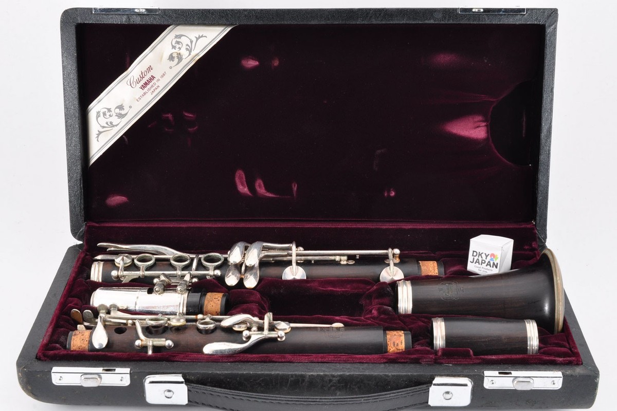 Yamaha YCL-854 Clarinet Custom AE w/Case Mouthpiece Ligature