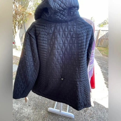 Weatherproof Quilted Walker Jacket with Detachable Hood NWT 3X - Afbeelding 6 van 11