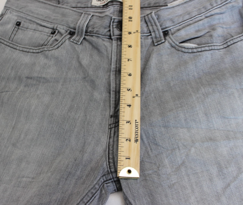Jeans uomo Levi's 514 taglia 33x32 slim taglio dritto grigio - Foto 4 di 8