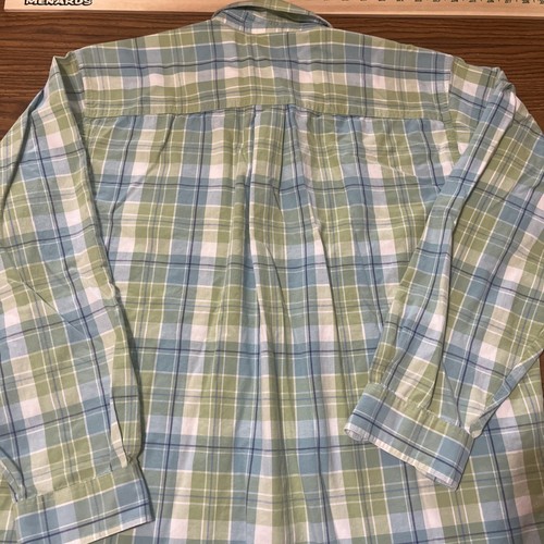 L.L. Bean men’s 100% cotton L REG OP847 vintage button up shirt - Picture 10 of 11