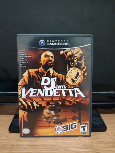 Def Jam: Vendetta For Nintendo GameCube. (BLACK LABEL, COMPLETE IN BOX, & 2003) - Picture 1 of 5