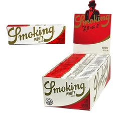 Smoking Brand White Cigarette Rolling Paper - Single Wide