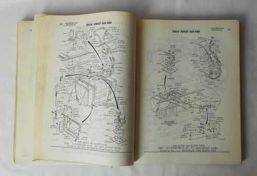 1987 FORD TRUCK SERIES 600/900 PARTS CATALOG MANUAL  ORIGINAL - Bild 3 von 3