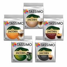 TASSIMO Vielfaltpaket JACOBS Kaffee Espresso Latte Macchiato Caffe Crema T-DISCS