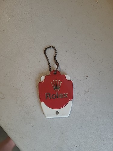 Vintage Rolex Schlüsselanhänger Kunststoff Pull Apart Key Ring Fob Ritepoint USA selten - Bild 2 von 7