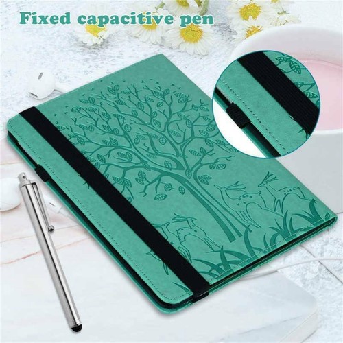 Für Samsung Tab S10 S9 S8 A9+ A9 A8 Tasche Leder Hülle Etuis Cover Schutz Case - Bild 20 von 70