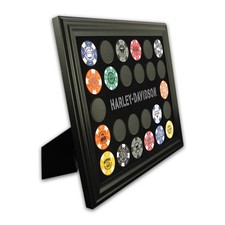 Harley-Davidson Pokerchip Sammelrahmen Black ...