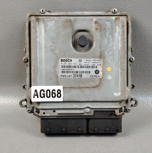 JEEP GRAND CHEROKEE III WH, WK 3.0 CRD  ENGINE CONTROL MODULE ECU ECM 0281013643 - Picture 5 of 21