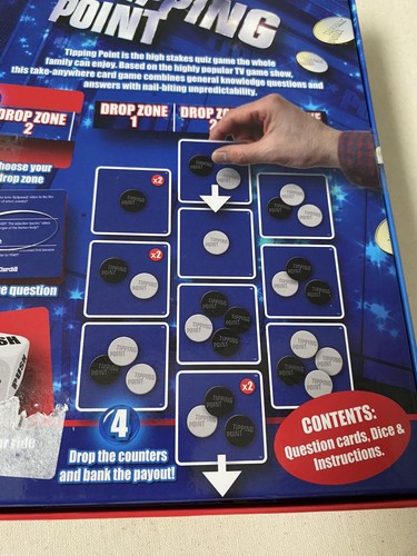 Tipping Point Card Game Ideal Complete Ages 10+ TV Show Strategy Christmas - Picture 13 of 17