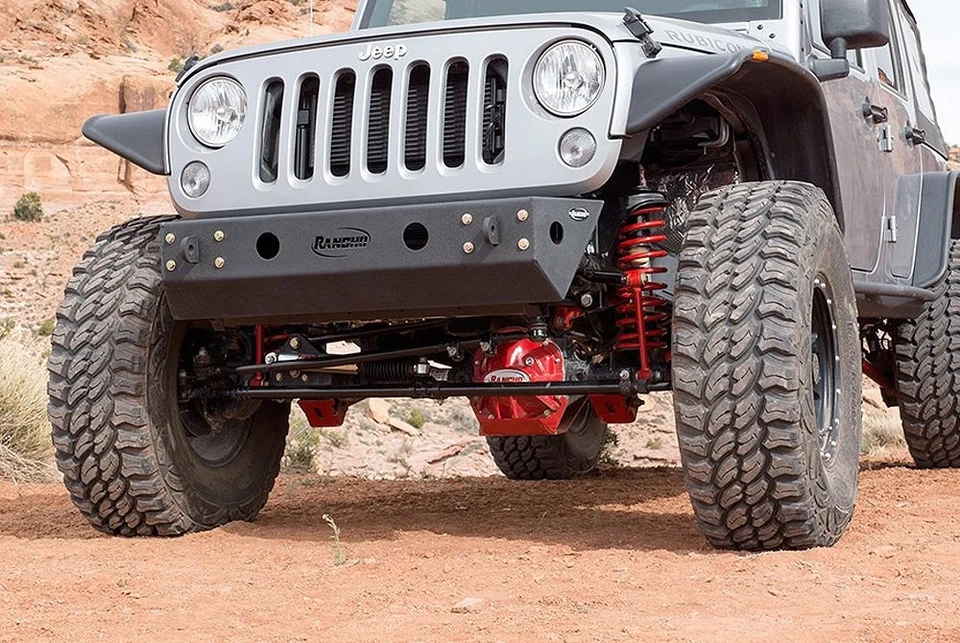 For Jeep Wrangler 07-17 Rancho RS6212 RockGear Front Differential Glide Plate Foto 3 de 4