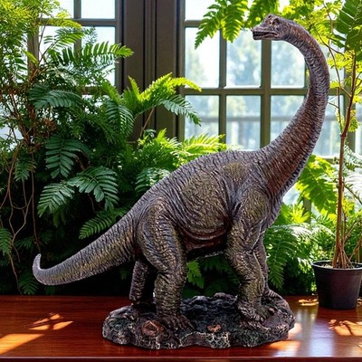 Realistische Brachiosaurus Figur Dinosaurier Fossil Thema Regal Display Ornament