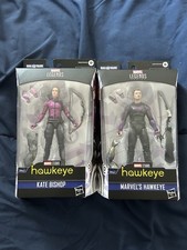 Hasbro Marvel Legends 1/12 Scale MCU Hawkeye And Kate Bishop action figures lot