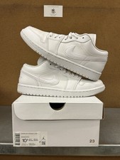 Nike Air Jordan 1 Low Triple White DV0990-111 Women's Size 10.5 / Men’s Size 9