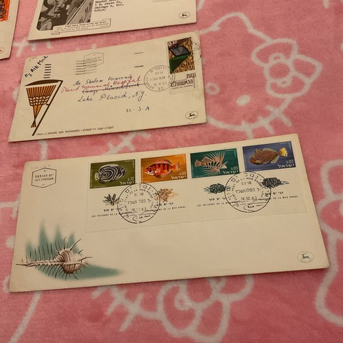Israel-(-1961-1963-)-lot of 8-FIRST DAY COVERS-#8 - Picture 9 of 12