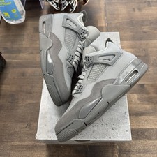 Size 9 - Air Jordan 4 Retro SE Wet Cement (USED)