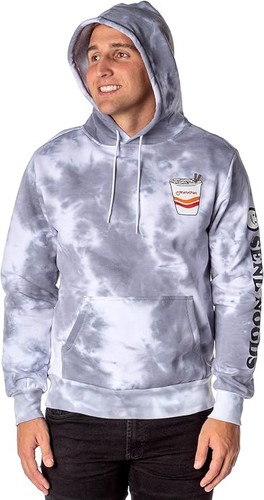 Felpa con cappuccio maglione Maruchan Ramen Noodles uomo invio tagliatelle adulto tinta unita - Foto 3 di 5