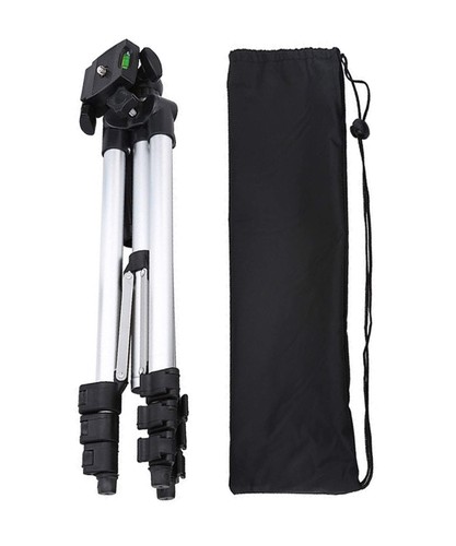 TT-50L 50 inch Lightweight Aluminum Tripod 3-Way Pan Tilt Head for Camera - Picture 2 of 3