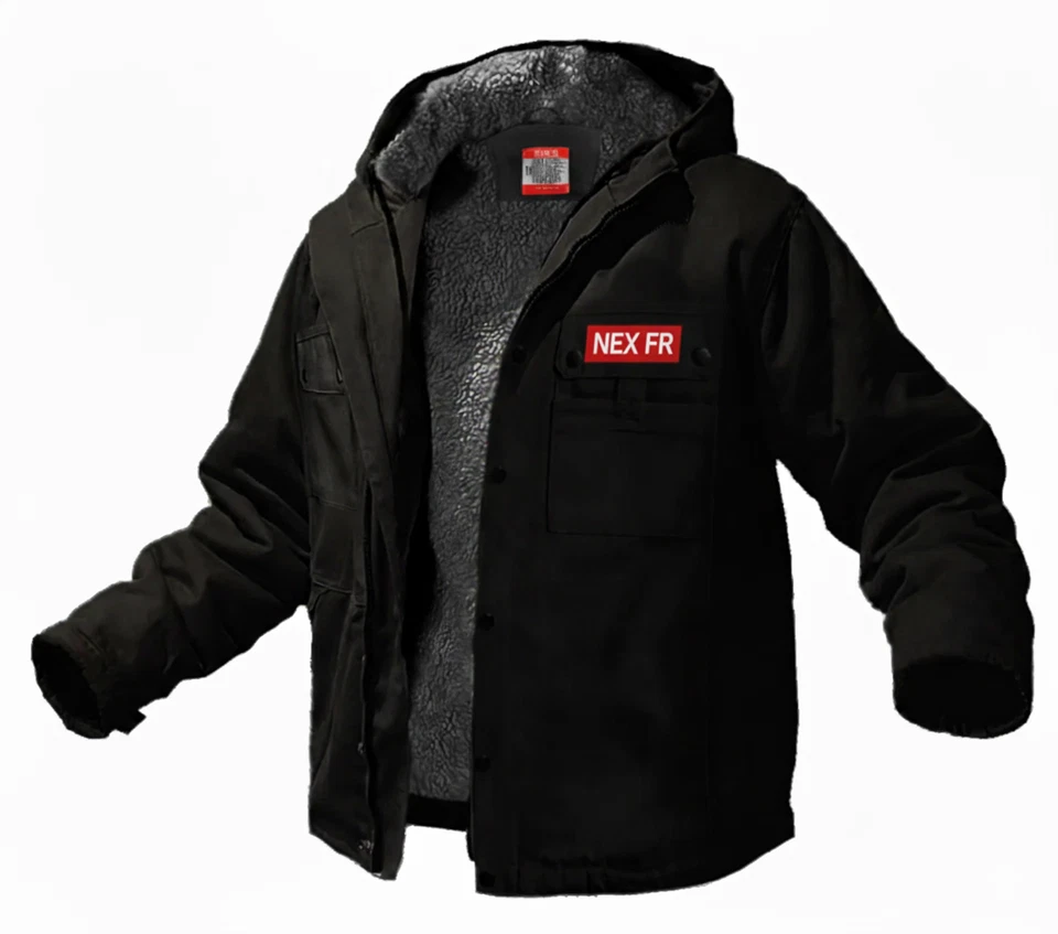 NEXFR FR Heavy Duty FR Sherpa Jacket Men | Platinum FR Insulation - Image 2 of 4