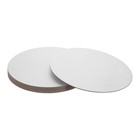 10pcs Cardboard Cake Rounds Circles - 9.82inch Display Base Round Dessert Base