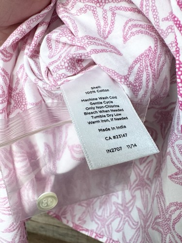 Neu mit Etikett Talbots Seestern Shirt Top leicht maritim Strand Small UVP 69,50 $ FEHLER - Bild 5 von 8