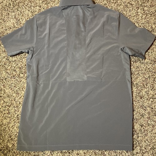 Weber State Wildcats Baloncesto Adidas Hombres Polo M/M Talla Gris Mediana Camisa NCAA - Imagen 9 de 9